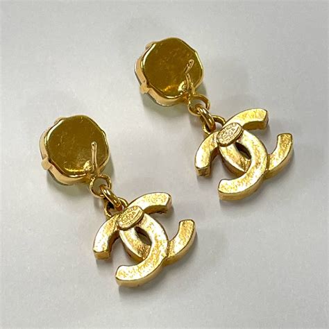 chanel earrings amazon|faux chanel earrings amazon.